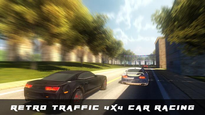 Retro Traffic 4x4 Car Racing