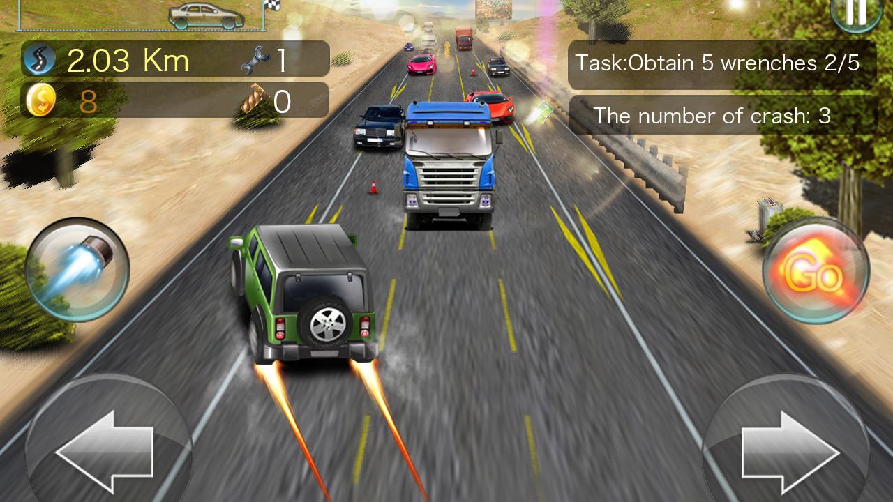 Car Racing - Turbo Rush Racing