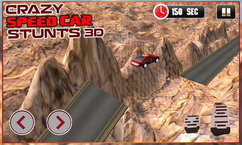 Crazy Speed Car Stunts 3D