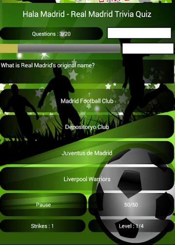 Hala - Real Madrid Trivia Quiz