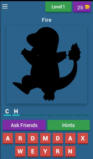 Guess the Pokemon Shadow