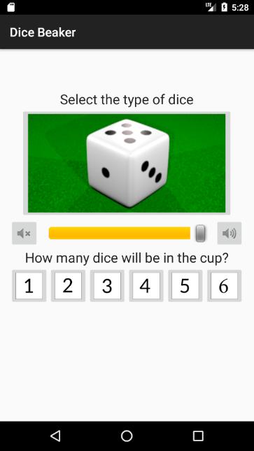 Dice Beaker