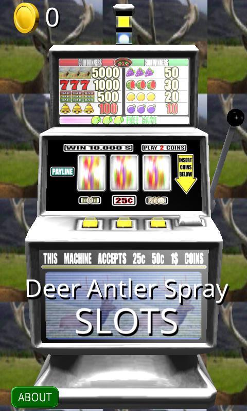 3D Deer Antler Spray Slots