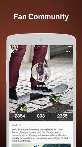 Skateboarder Amino for Skateboard