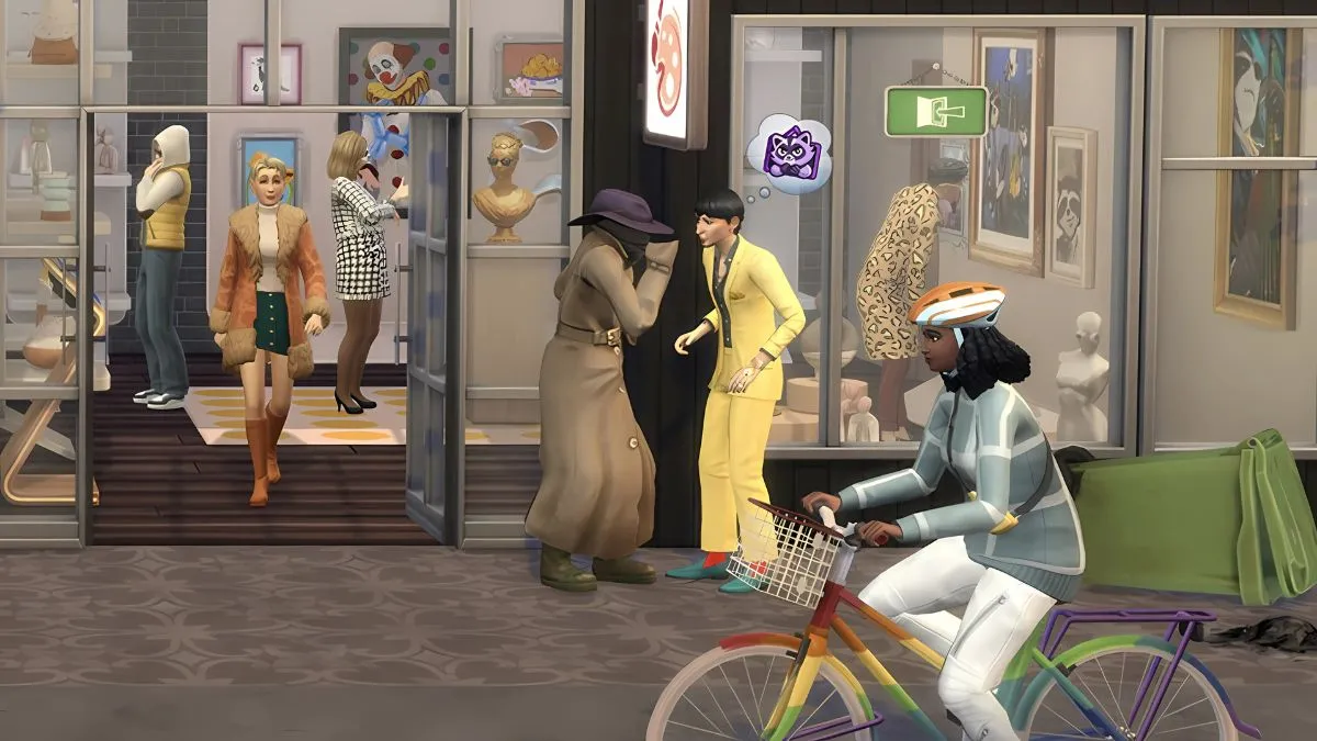 Trashley ตั้งอยู่ที่ไหนในการขยายธุรกิจและงานอดิเรกของ Sims 4?