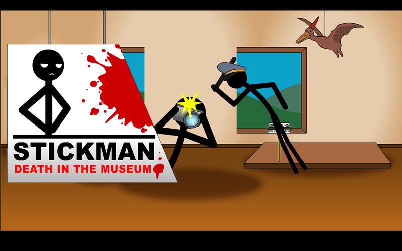 Stickman Crime at the Museum