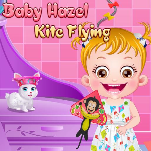 Baby Hazel Kite Flying