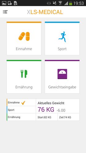 XLS-Medical Abnehm-App