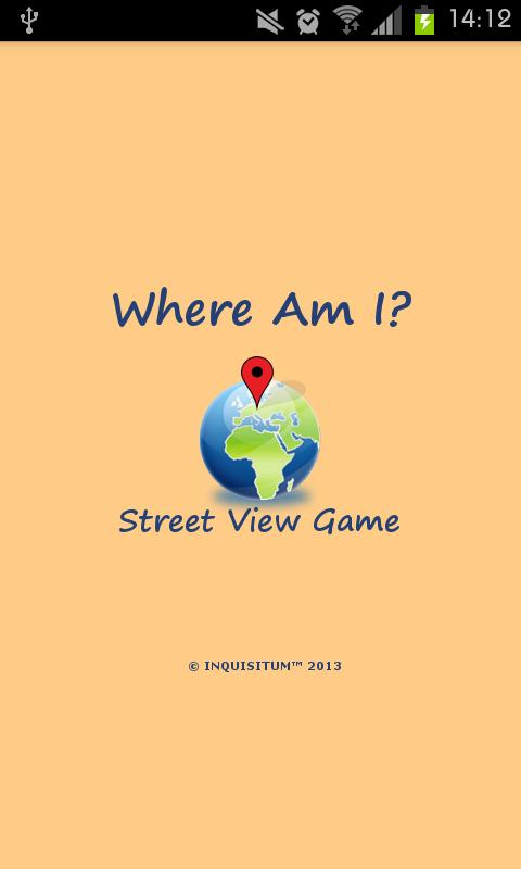 Where Am I? Street View Game