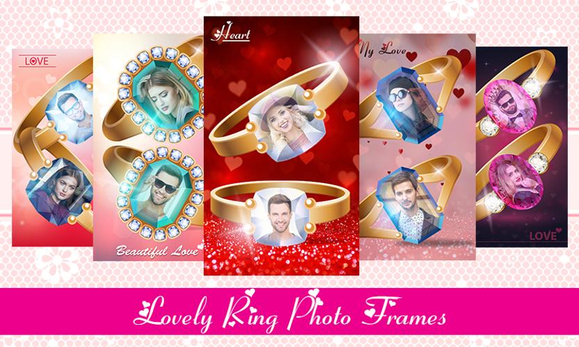 Lovely Ring Photo Frames