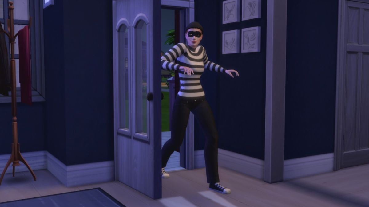 วิธีค้นหาและจับขโมย (Robin Banks) ใน The Sims 4