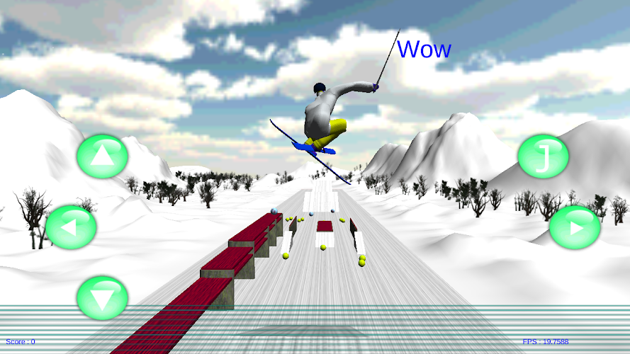 Free Ski in Japan 3D