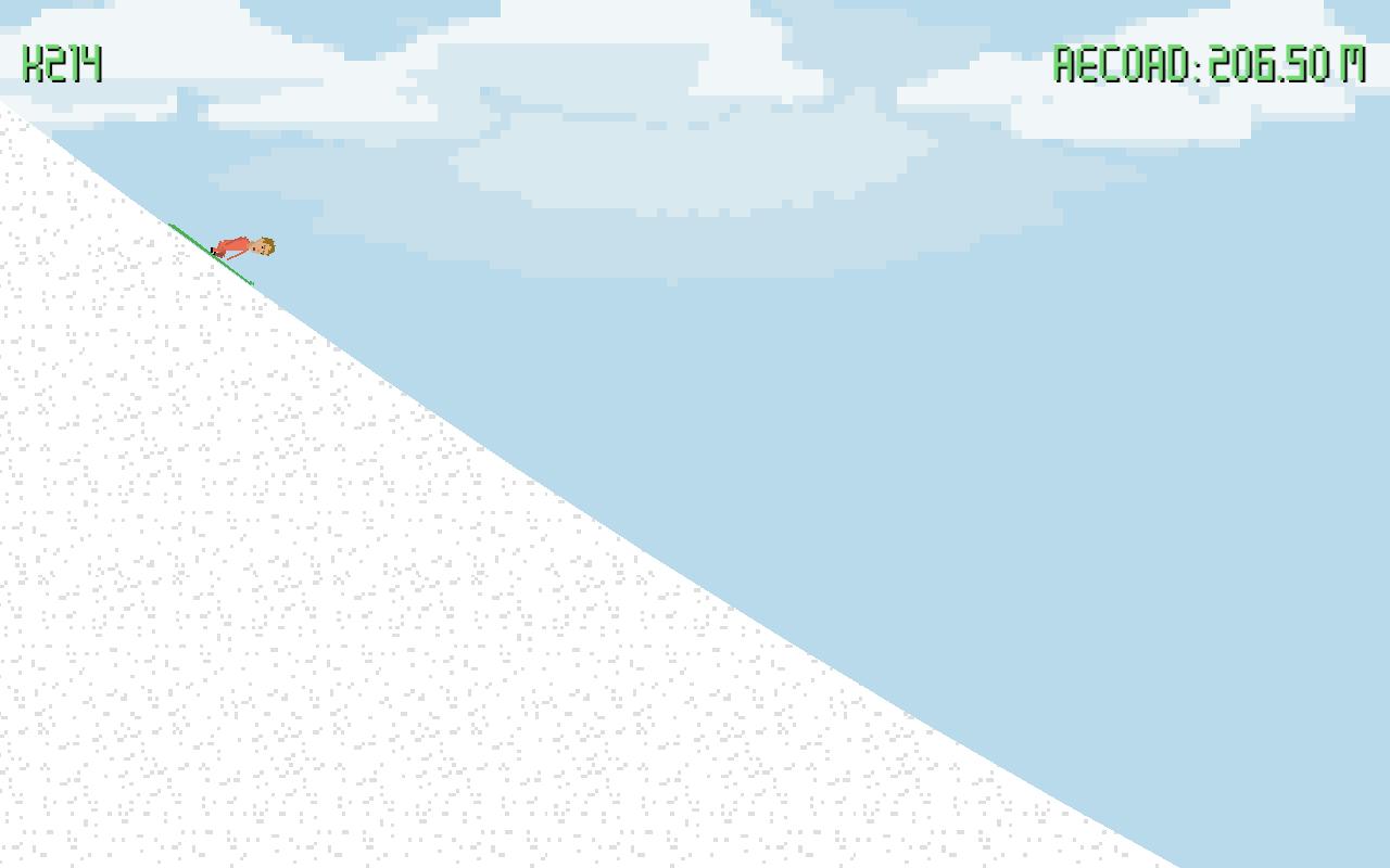 Pixel Ski Jump