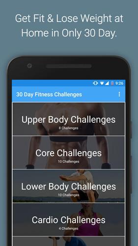 30 Day Fitness Challenges