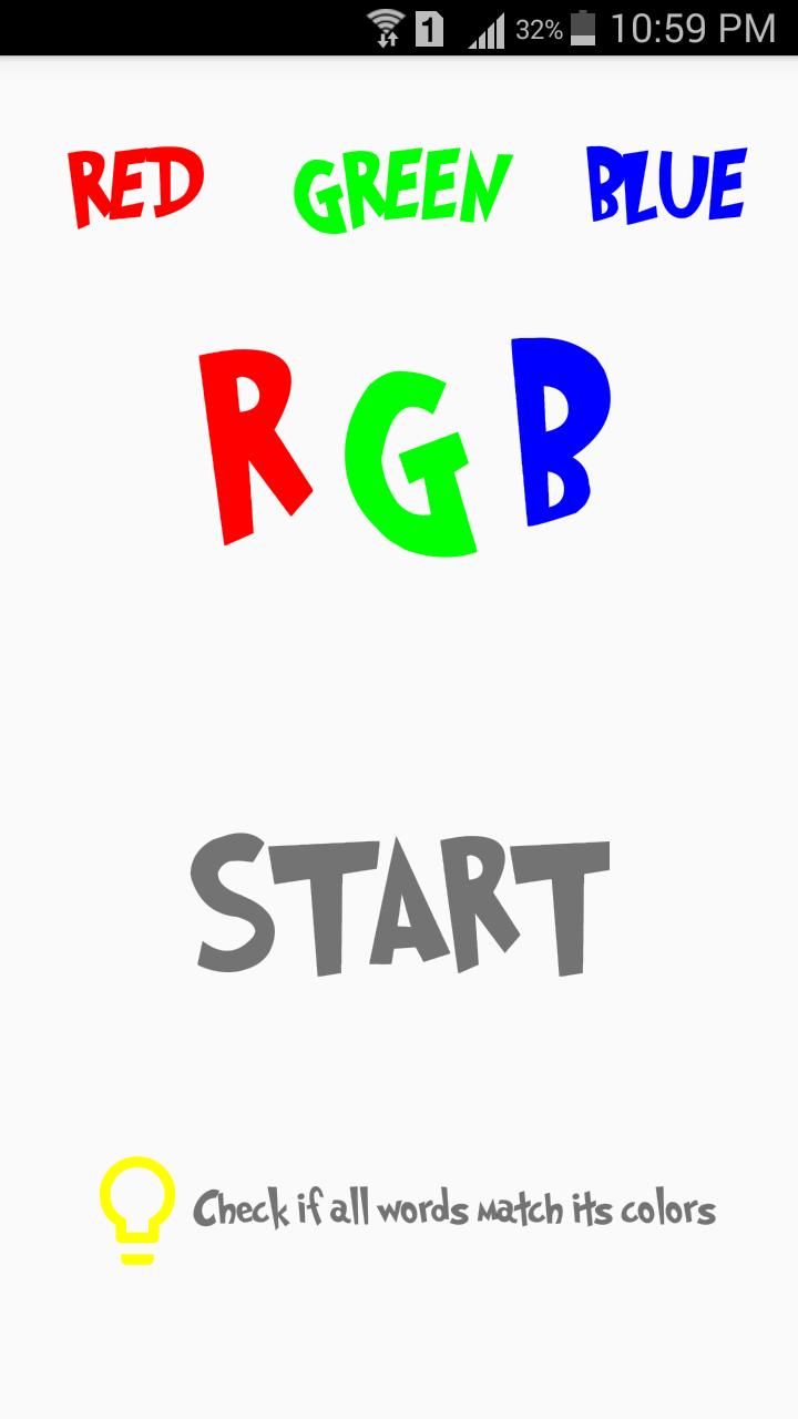 RGB Color Matching Game