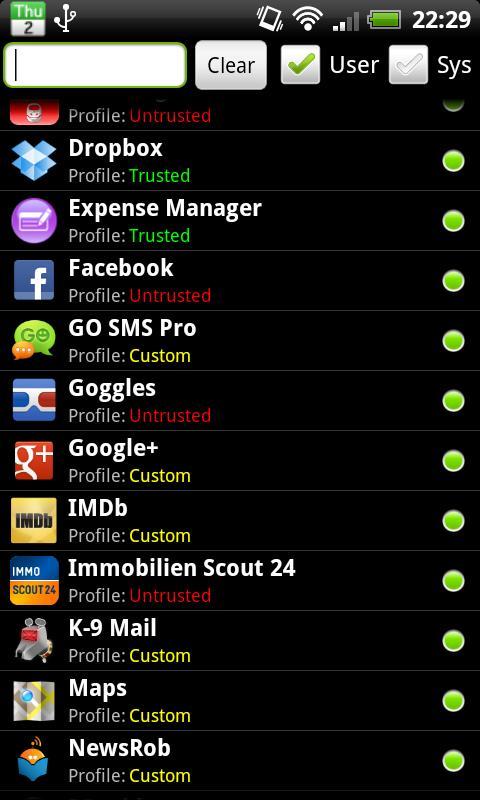 PDroid Privacy Protection