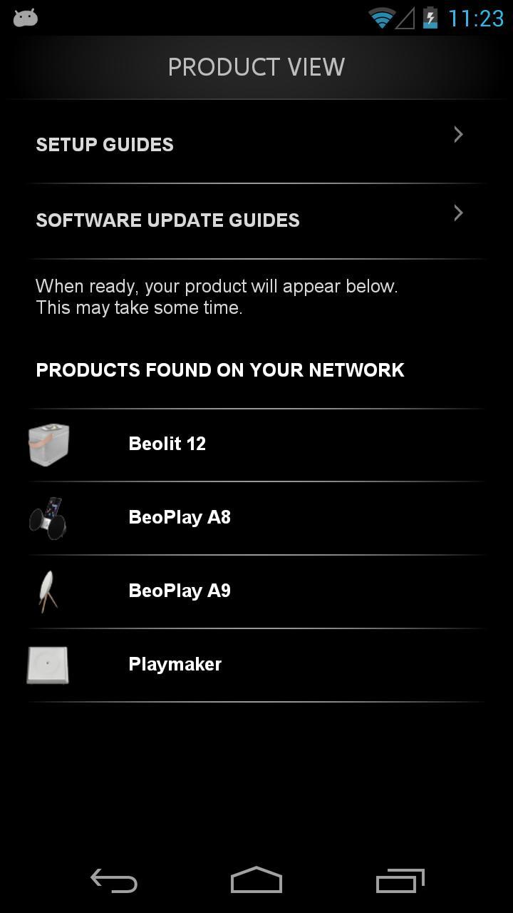 BeoSetup