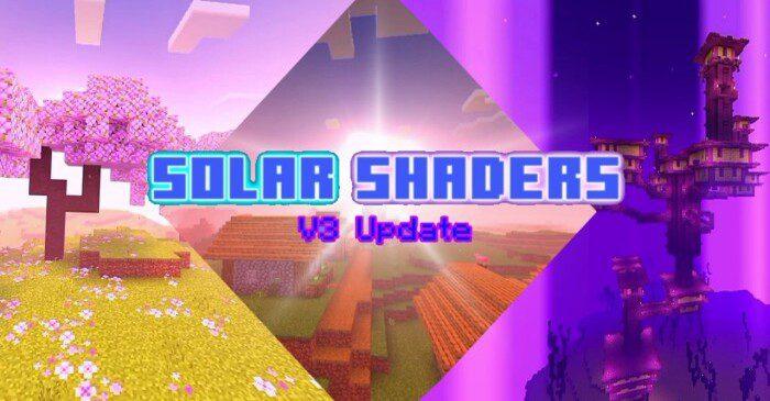 Minecraft Light 및 Shadow Solar Shader (1.20) MCPE/Bedrock