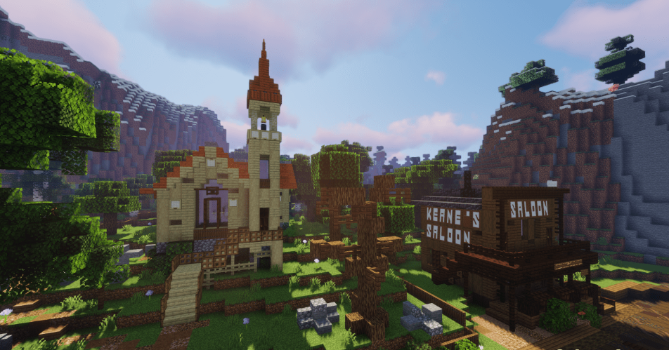 Minecraft RDR2 Red Dead Redemption 2 Carte