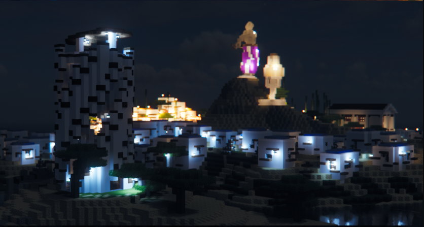Minecraft Greek City | Map of Coastal City of Greece