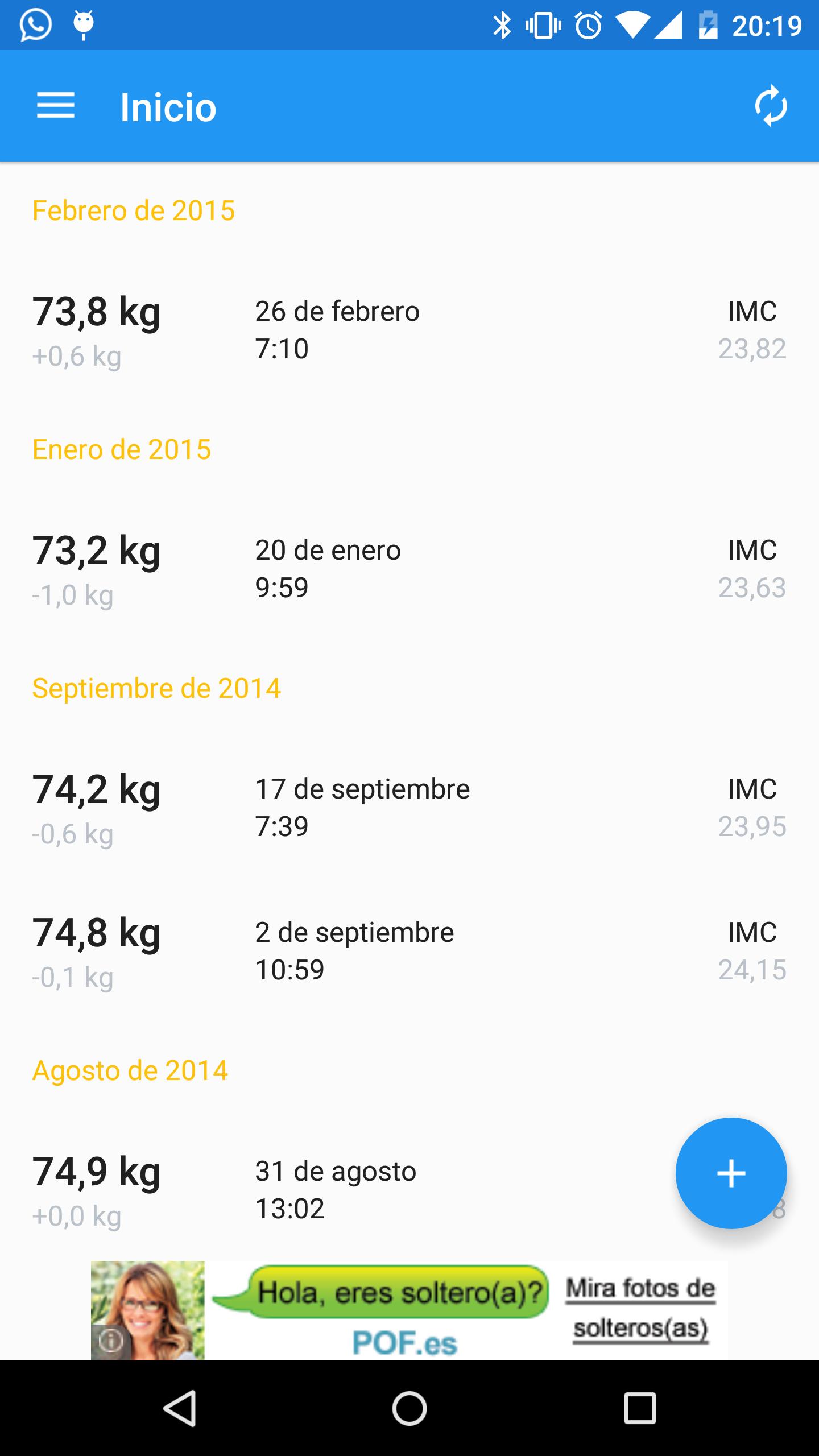 My Weight Tracker
