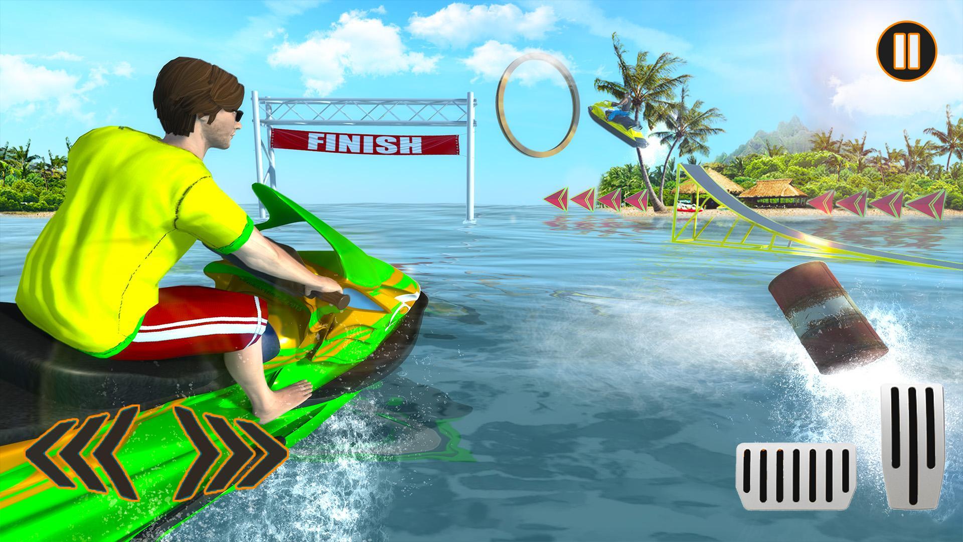 Water Surfing Jet Ski Racing S