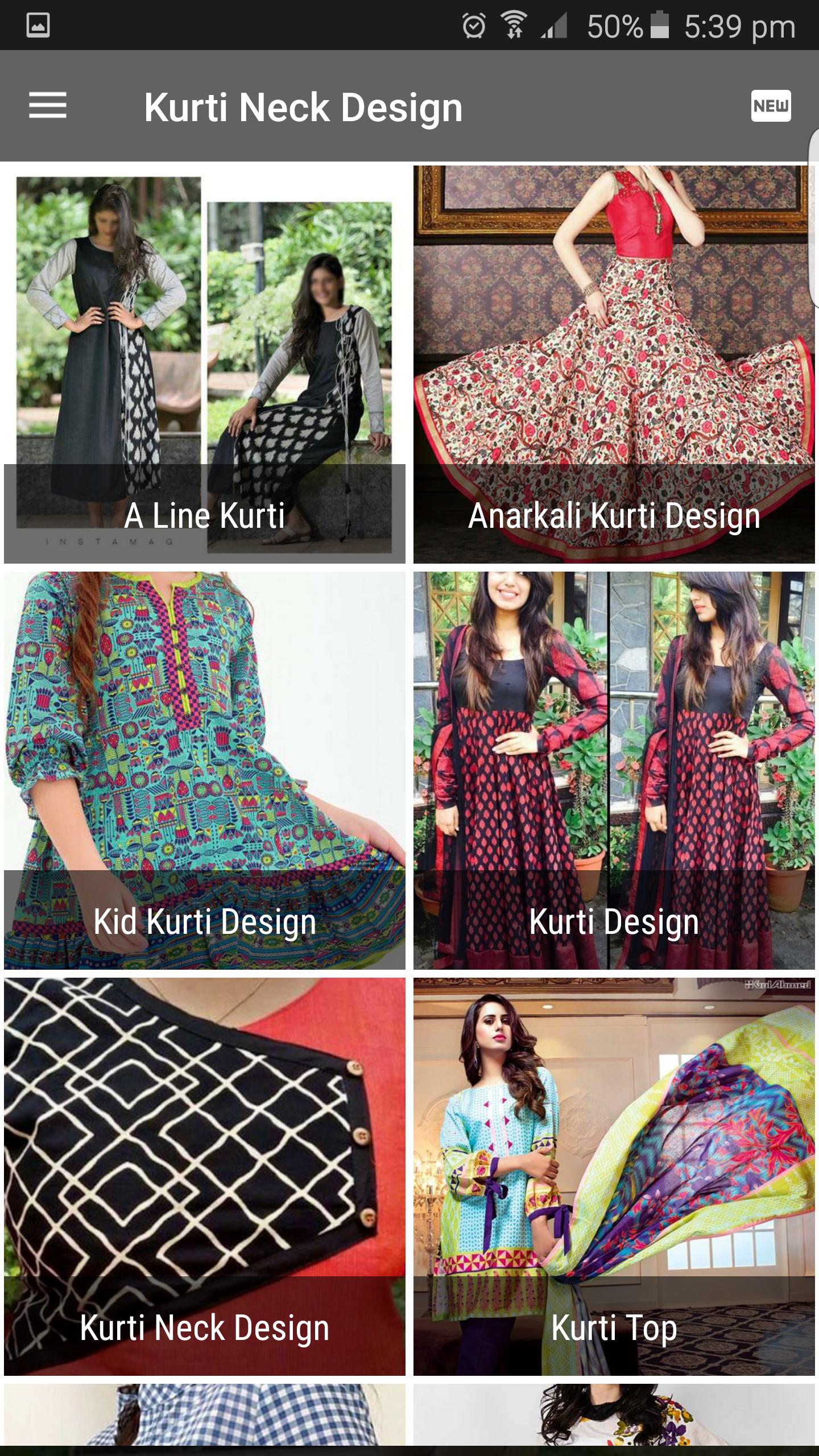 Kurti Neck Design