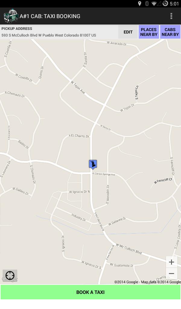 A#1 Cab: Taxi Booking