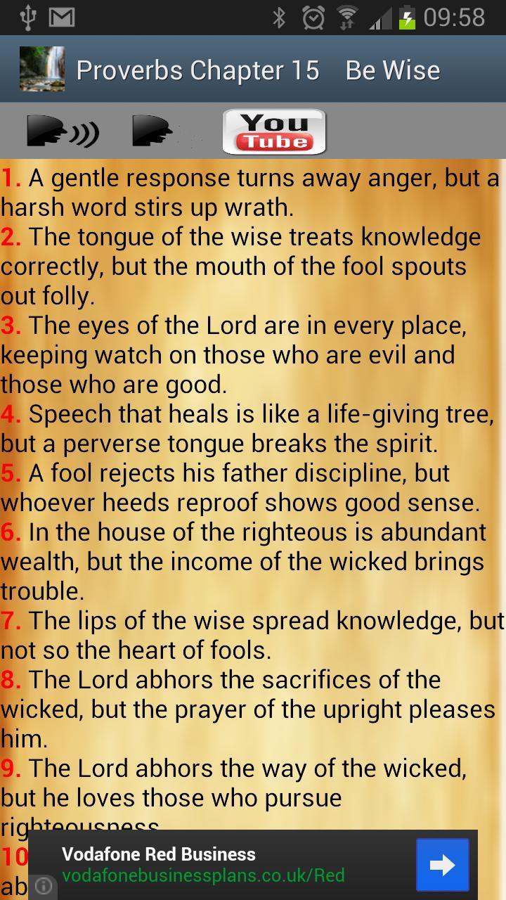 BeWise daily bible proverbs