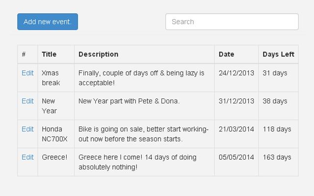 How many days left to ..?