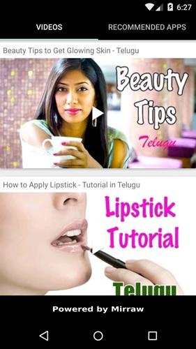 Makeup tips in telugu