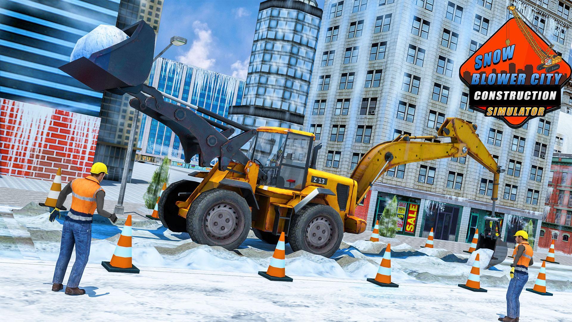 Snow Excavator & Road Construction Games 2020
