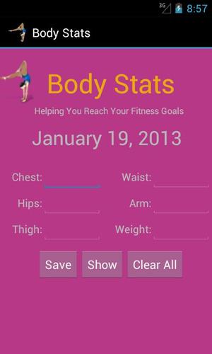 Body Stats - Women