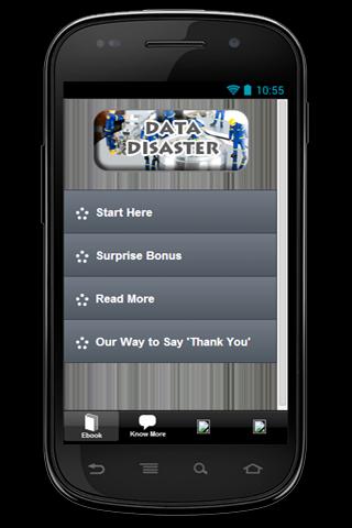 Free Recover Data Disaster