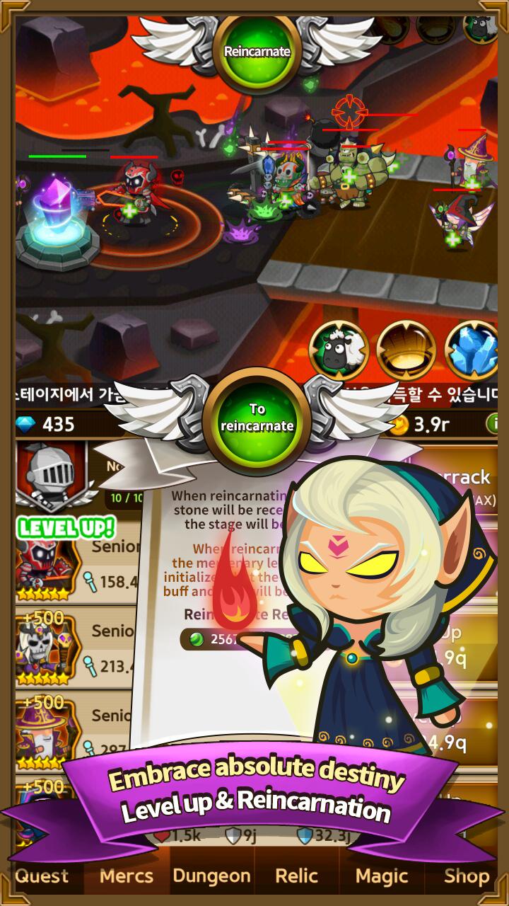 Infinity Mercs, RPG online