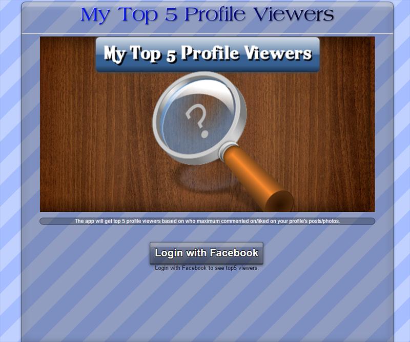 My Top 5 Profile Viewers