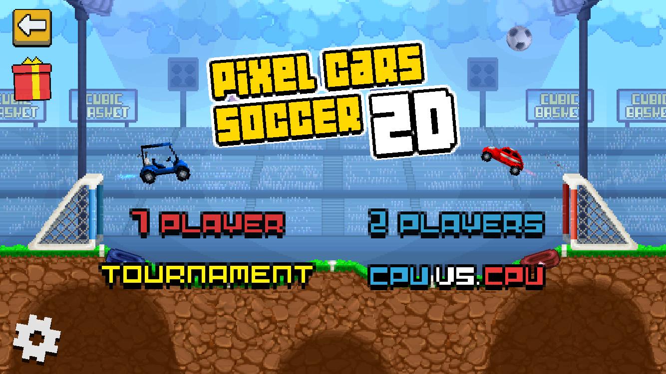 Pixel Cars. Soccer