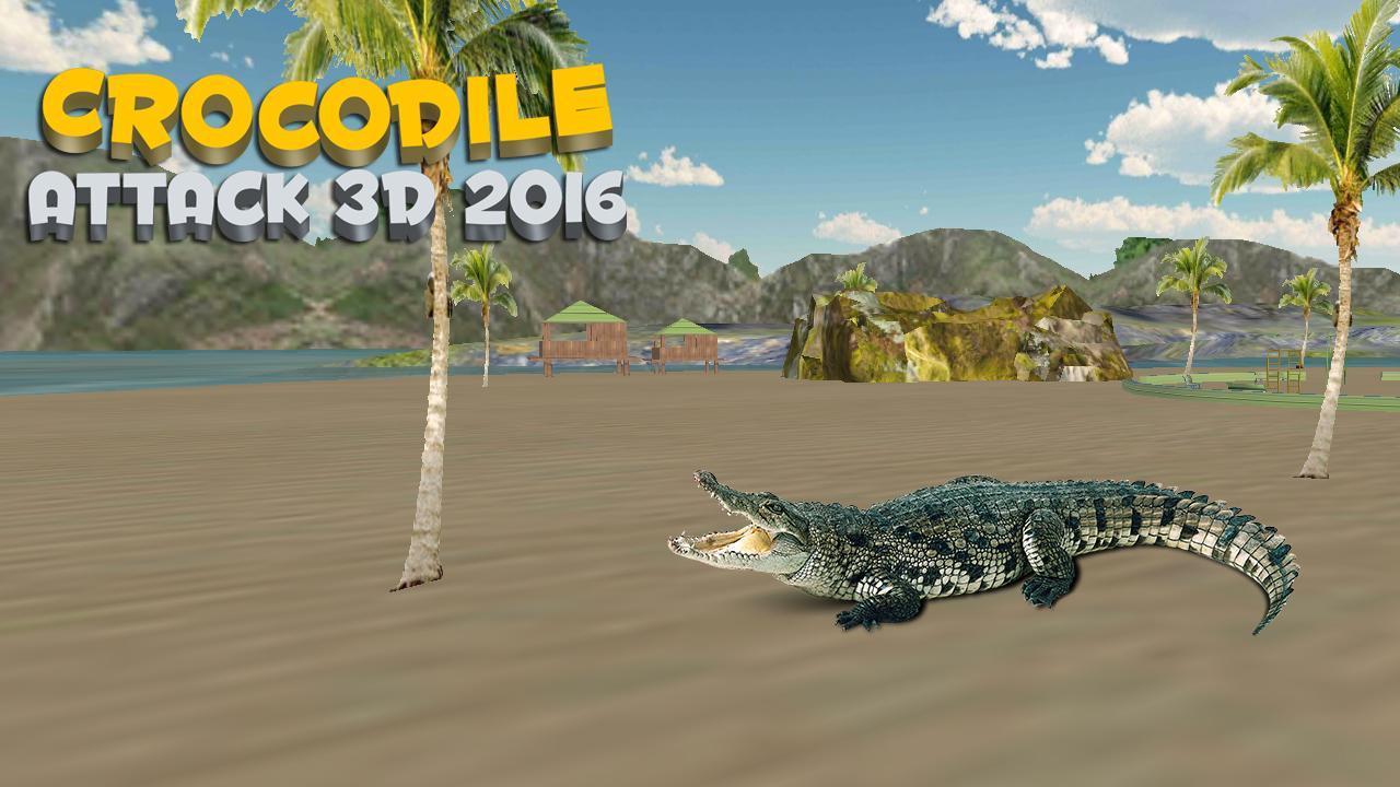 Crocodile Attack 3D  2016