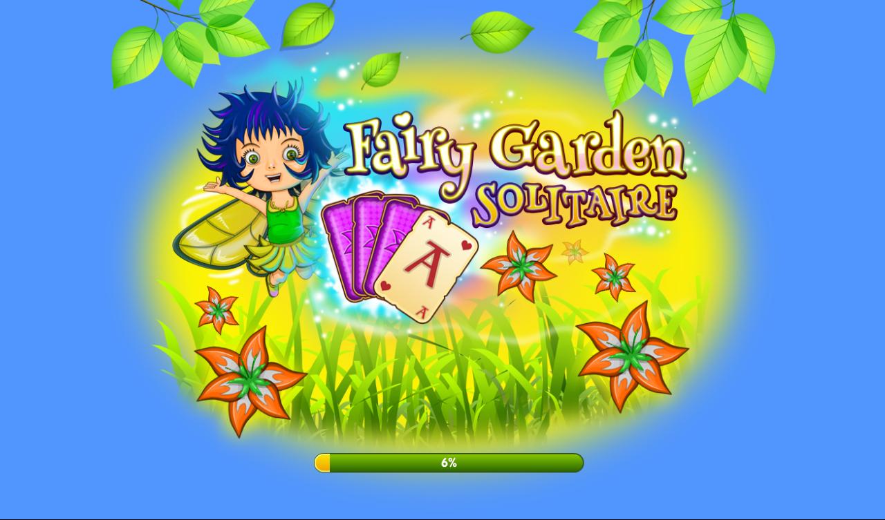 Solitaire Fairy Garden
