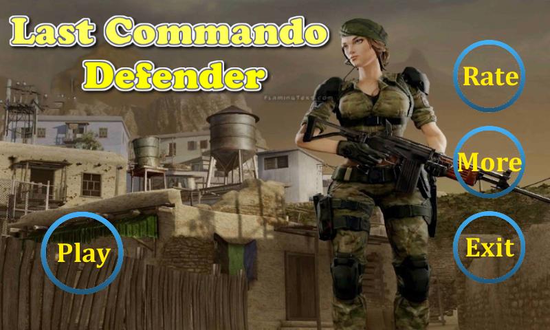 Last Commando Defender:WW2